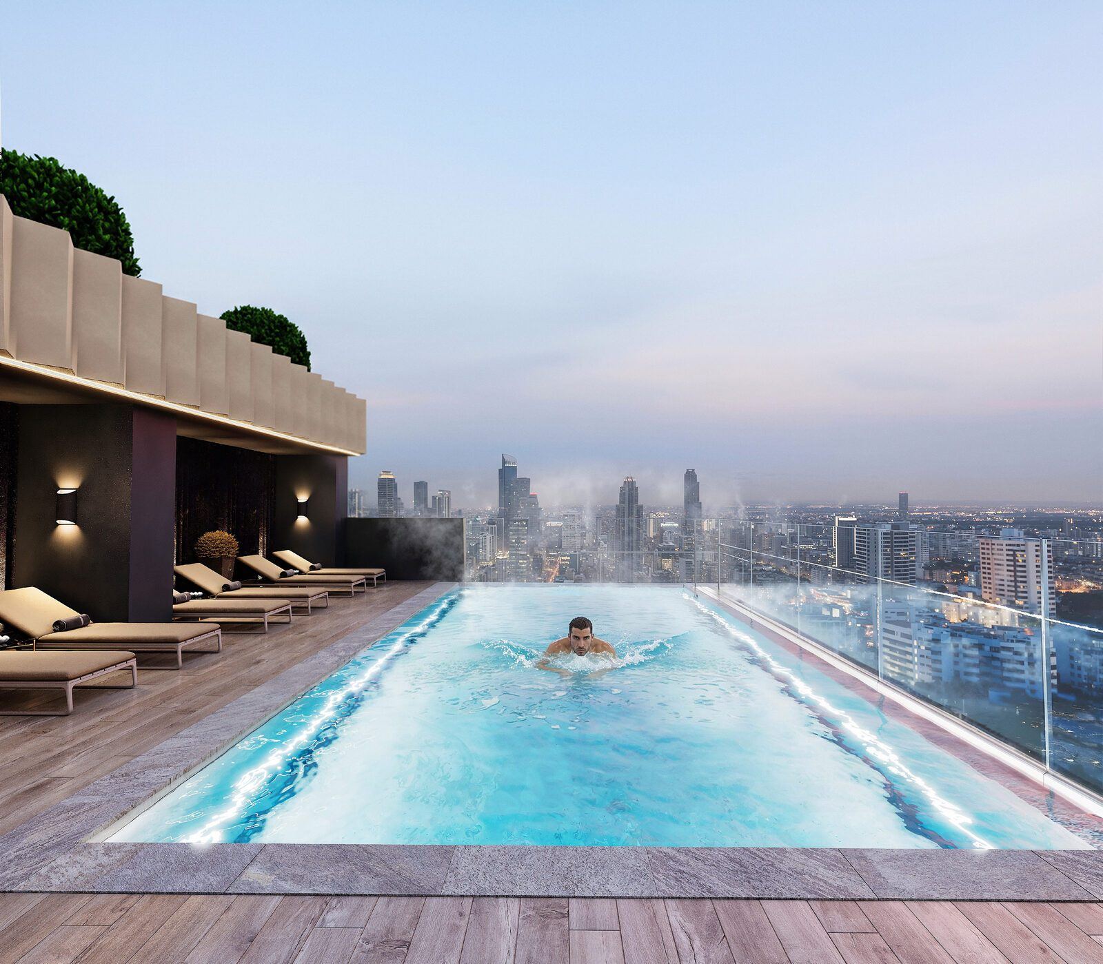 Canto Westlands rooftop pool
