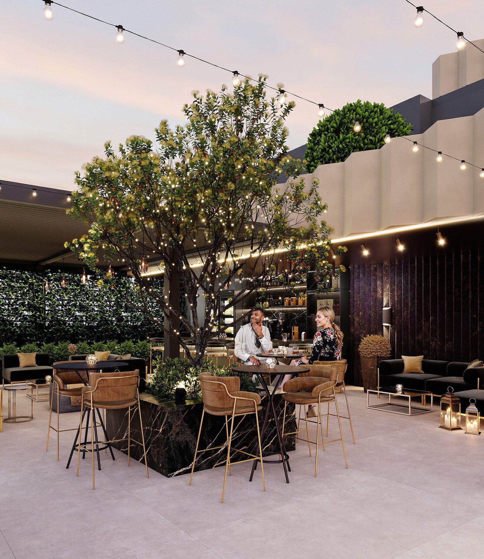 Canto Westlands rooftop terrace