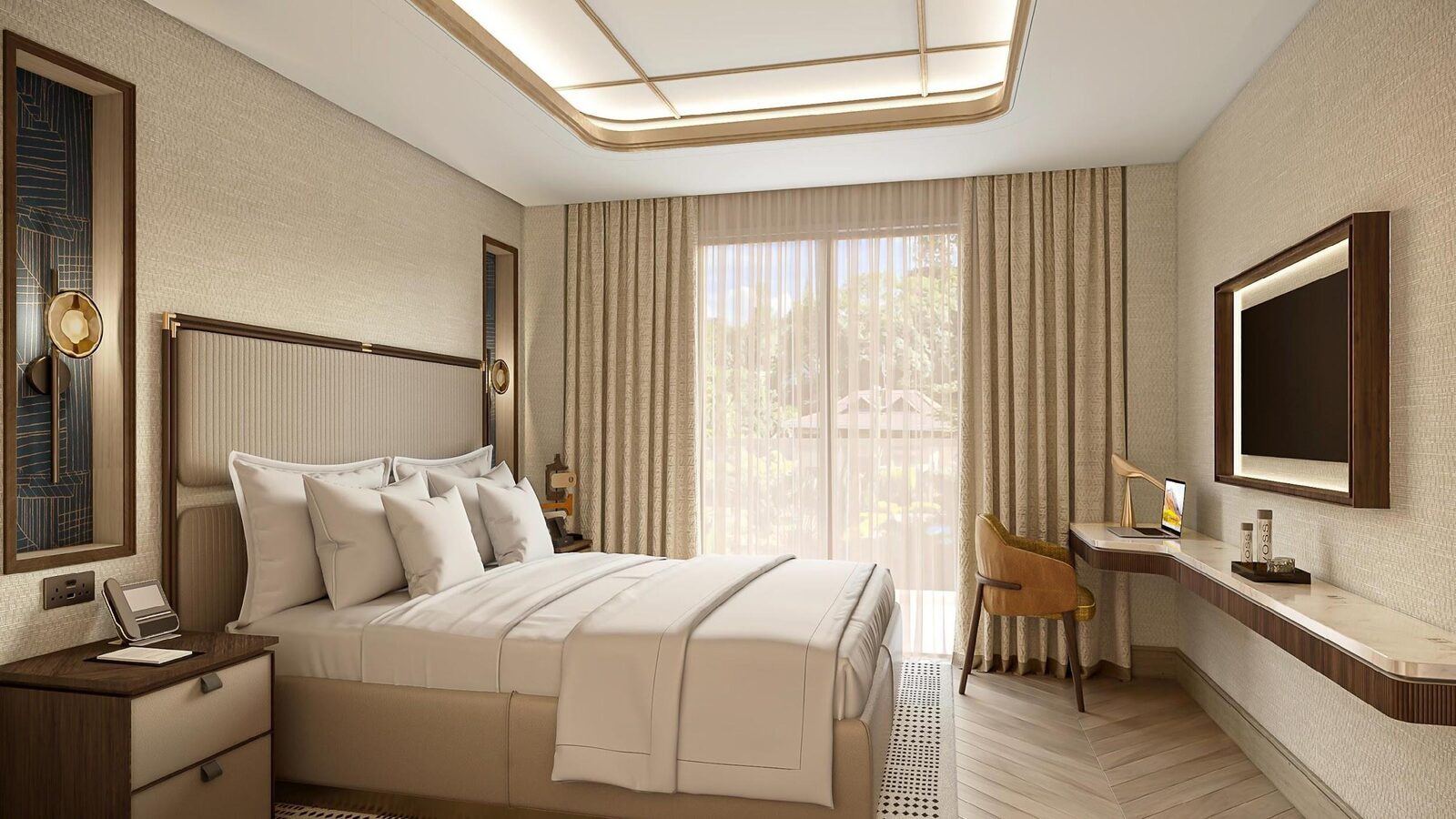 Divine Residences bedroom