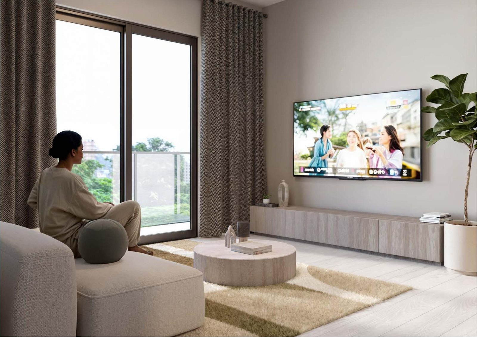 Sunrise living area